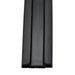 Slide Out Seal AP Products 018 - 2033 EK Channel, 7/8" Thickness x 1/4" Width x 50 Foot Length, Black With Hats Red Tape - Young Farts RV Parts