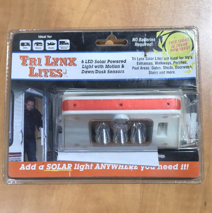 Solar Powered Light with Motion & Dawn/Dusk Sensors - Young Farts RV Parts