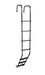 Stromberg Carlson LA-401BA Rear Ladder - Black - Young Farts RV Parts