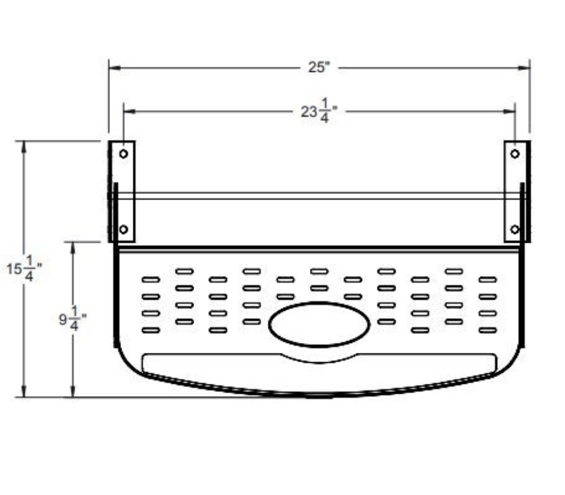 Stromberg Carlson SMFP - 1100 Single Manual Entry Step - Young Farts RV Parts