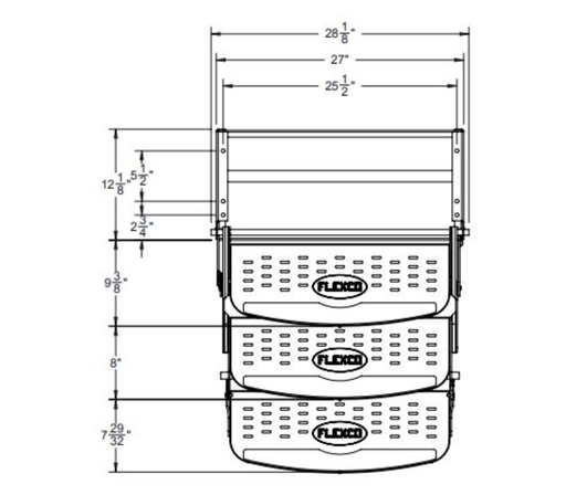 Stromberg Carlson SMFP - 3100 Triple Manual Entry Step - Young Farts RV Parts