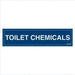 TOILET CHEMICALS SIGN - Young Farts RV Parts