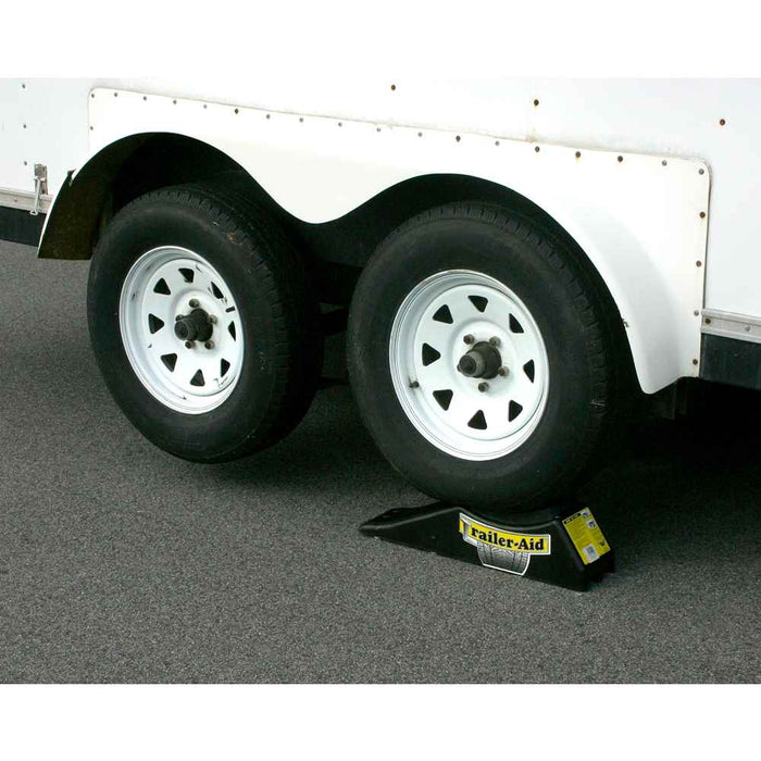 Trailer - Aid "Plus" Tandem Tire Changing Ramp 15,000 Pounds, 5.5 Inch Lift Black - Young Farts RV Parts