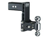 Trailer Hitch Ball Mount B&W Trailer Hitches TS30040B Tow & Stow Model 10, Class V, Fits 3" Receiver, 21000 Pound Gross Trailer Weight/ 2100 Pound Tongue Weight, 7 - 1/2" Drop/ 7" Rise, Dual Ball 2" ( Rated at 7500 Pounds) and 2 - 5/16" (Rated at 21000 Pounds - Young Farts RV Parts