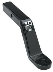 Trailer Hitch Ball Mount Draw-Tite 40332 Class V, Fits 2" Receiver, 16000 Pound Gross Trailer Weight/ 1600 Pound Tongue Weight, 6" Drop/ 5" Rise, Non-Swivel, Non-Extendable, 10-1/4" Solid Shank, 1-1/4" Ball Hole, Without Ball, Powder Coated, Black - Young Farts RV Parts