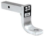 Trailer Hitch Ball Mount Draw-Tite 4282 Ultra Frame ®, Class V, Fits 2" Receiver, 12000 Pound Gross Trailer Weight/ 1200 Pound Tongue Weight, 6" Drop/ 5" Rise, Non-Swivel, Non-Extendable, 9-1/2" Solid Shank, 1-1/4" Ball Hole, Without Ball - Young Farts RV Parts