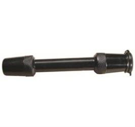 Trailer Hitch Pin Trimax Locks T5BLACK Barbell Type, 5/8" Diameter, 3-1/2" Span, Use With Class V Hitch, With Keyed Lock, With Dust Cover, Single - Young Farts RV Parts