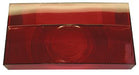 Trailer Light Lens Peterson Mfg. V25911-25 Replacement Lens For Peterson Trailer Light Part Number 25922, Rectangular, Red - Young Farts RV Parts