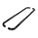 TRAILFX 3 Inch Round Bent 60 Degree Pwdr Ctd Black Steel WO End Caps Rocker Panel Mount A0049B - Young Farts RV Parts