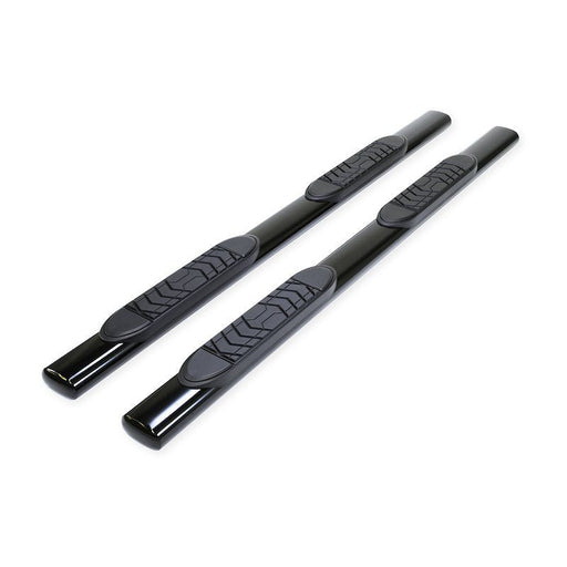 TRAILFX 5 Inch Oval Straight Powder Coated Black Steel Rocker Panel Mount A7056B - Young Farts RV Parts