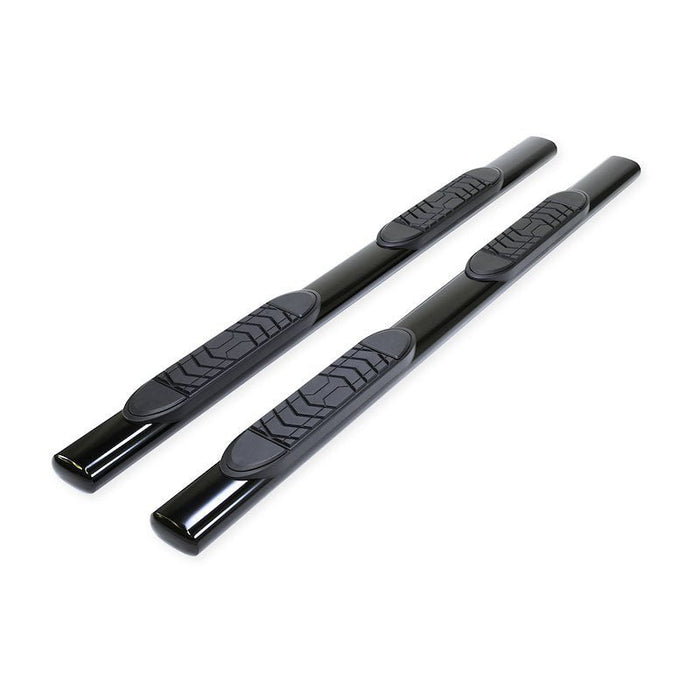 TRAILFX 5 Inch Oval Straight Powder Coated Black Steel Rocker Panel Mount A7056B - Young Farts RV Parts