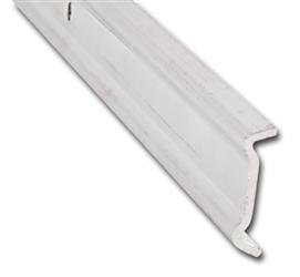 Trim Molding AP Products 021 - 59803 - 14 Seam Binder Type, 4/5" Height x 1/5" Width x 14 Foot Length, Mill, Aluminum - Young Farts RV Parts