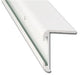 Trim Molding AP Products 021 - 85201 - 8 Long Leg Insert Corner Molding Type, 1 - 1/4" Height x 31/32" Width x 8 Foot Length, Polar White, Aluminum - Young Farts RV Parts