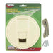 Universal Cable Hatch Round C White Cd - Young Farts RV Parts