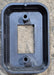Used 12v RV Single Light Switch wall plate / faceplate cover - Young Farts RV Parts