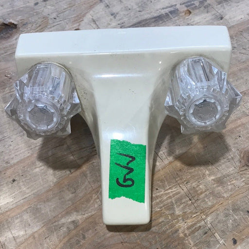 Used 4" Bathroom Faucet Bone - Young Farts RV Parts