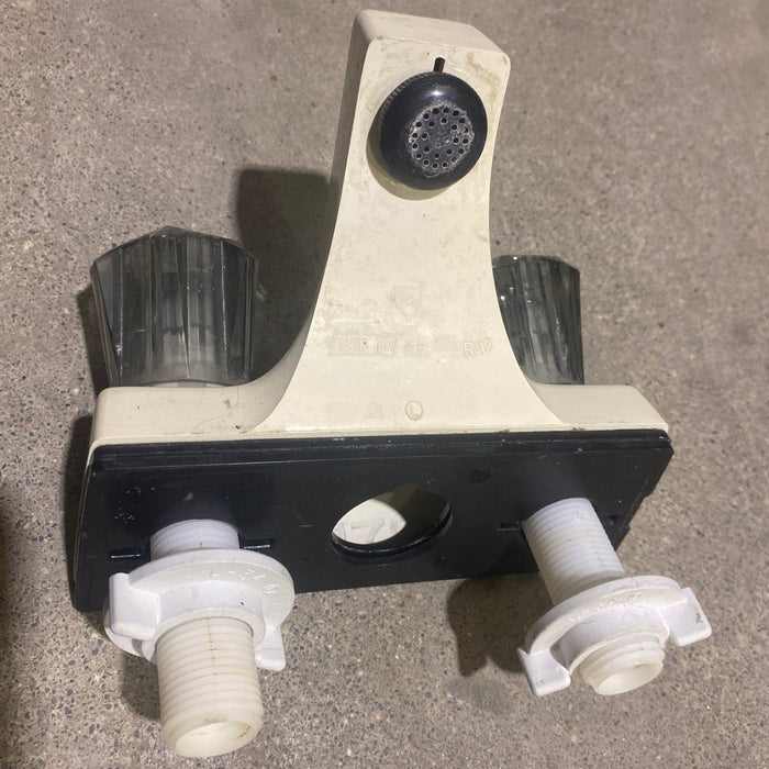 Used 4" Bathroom Faucet Off White - Young Farts RV Parts