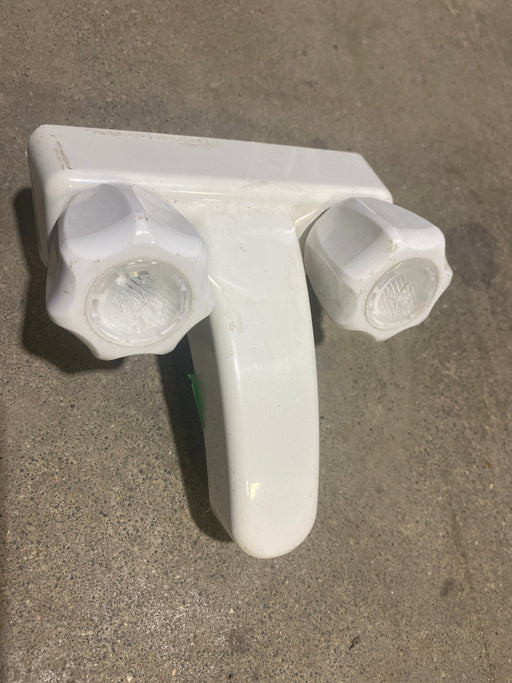 Used 4" Bathroom Faucet Off White - Young Farts RV Parts