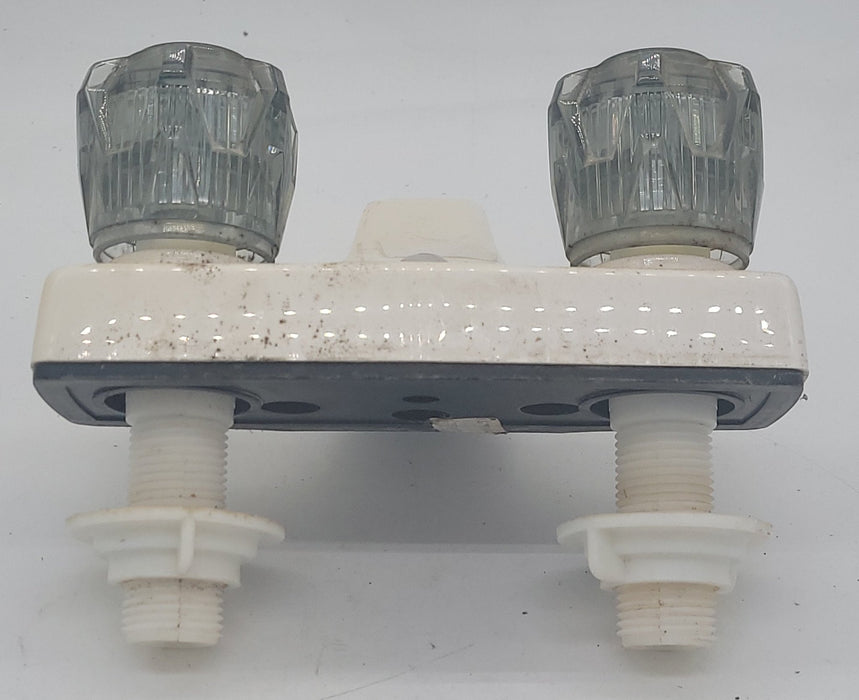 Used 4" Shower Faucet Bone - Young Farts RV Parts