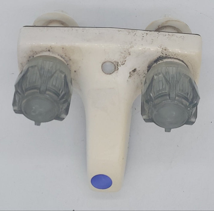 Used 4" Shower Faucet Bone - Young Farts RV Parts