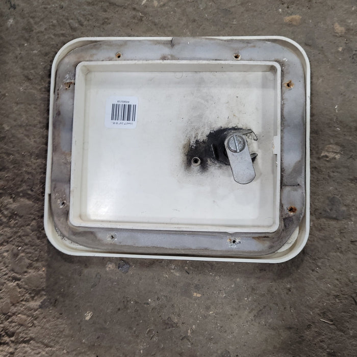 Used 7 5/8" W RV Access Hatch