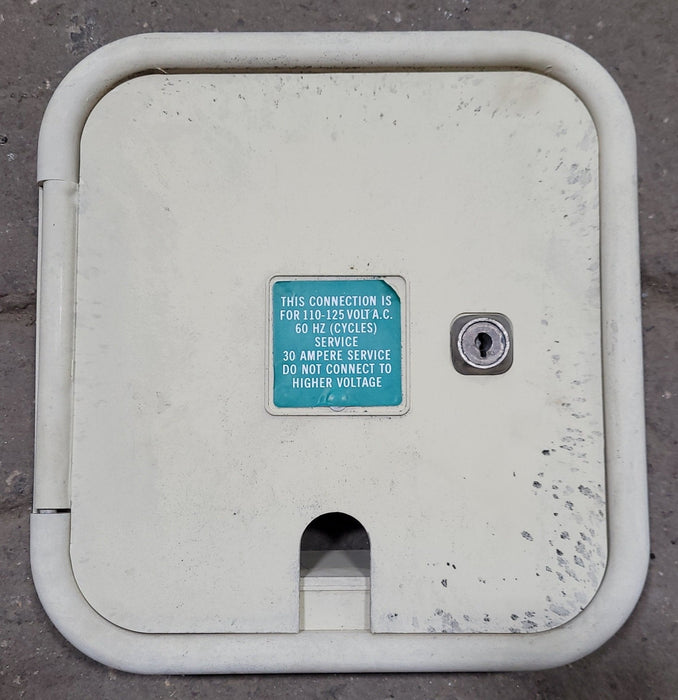 Used 8 3/4" W RV Access Hatch - Young Farts RV Parts