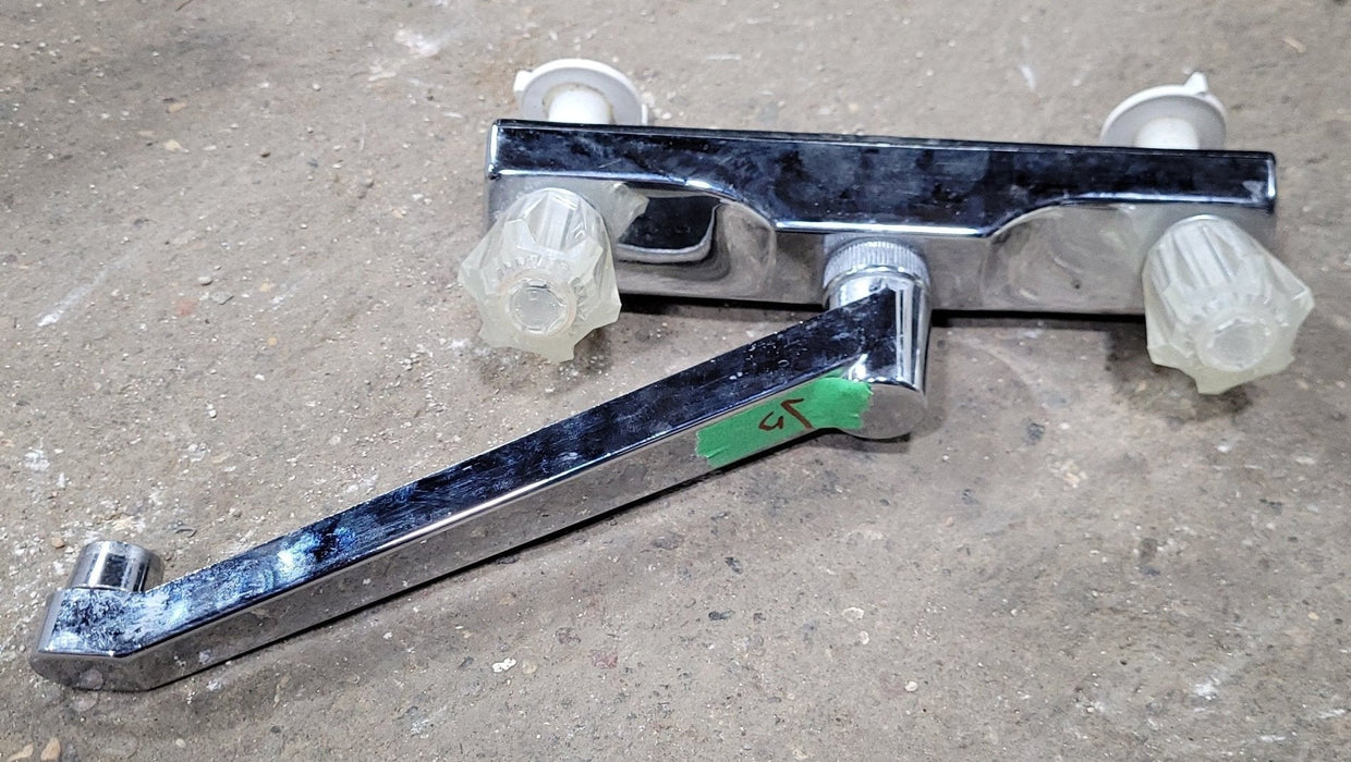Used 8" Kitchen Faucet Chrome - Young Farts RV Parts