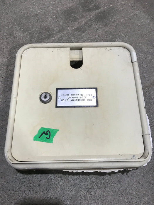 Used 9 1/2" W RV Access Hatch - Young Farts RV Parts
