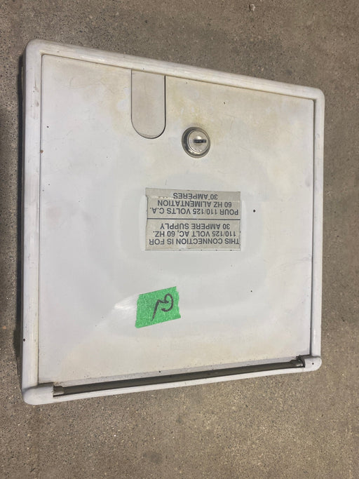 Used 9 1/2" W RV Access Hatch - Young Farts RV Parts