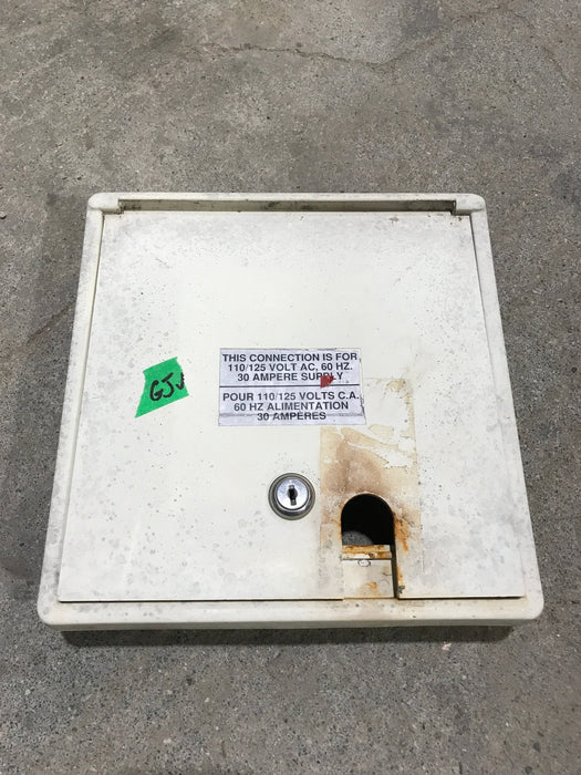 Used 9 1/2" W RV Access Hatch - Young Farts RV Parts