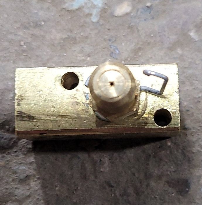 Used Atwood Wedgewood Orifice Block Plate 57310 - Young Farts RV Parts