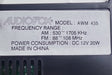 Used Audiovox RV Radio Model AWM435 - Young Farts RV Parts