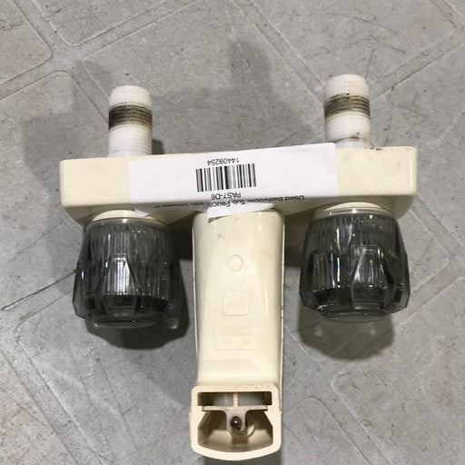 Used Bathroom Tub Faucet with Shower 4" - Young Farts RV Parts