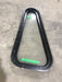 Used Black Radius Angled Non Opening Window : 26" W X 13" H X 2" D - Young Farts RV Parts