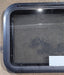 Used Black Radius Emergency Opening Window : 29 1/2" W x 19 1/4" H x 1 7/8" - Young Farts RV Parts