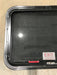 Used Black Radius Emergency Opening Window : 29 1/2" W x 21 1/2" H x 1 7/8" - Young Farts RV Parts