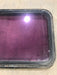 Used Black Radius Emergency Opening Window : 30 3/4" W x 22 1/2" H x 2" D - Young Farts RV Parts