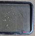 Used Black Radius Emergency Opening Window : 36 3/4 x 23 1/2 x 1 1/2" D - Young Farts RV Parts