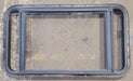 Used Black Radius Emergency Opening Window : 37 3/4" W x 21 3/4" H x 1 3/4" D - Young Farts RV Parts