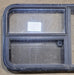 Used Black Radius Emergency Opening Window : 47 1/4" W x 21 1/4" H x 1 7/8" - Young Farts RV Parts