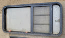 Used Black Radius Emergency Opening Window : 48 X 23 X 2" D - Young Farts RV Parts