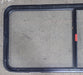 Used Black Radius Emergency Opening Window : 55 1/2" W x 25 1/2" H x 1 7/8" D - Young Farts RV Parts