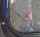 Used Black Radius Emergency Opening Window : 55 1/4 X 25 1/4 X 2" D - Young Farts RV Parts