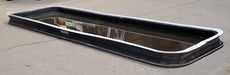 Used Black Radius Non-Opening Window : 16 3/4" W X 59 1/2" H X 1 7/8" D - Young Farts RV Parts