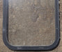 Used Black Radius Non Opening Window : 17 1/2" W x 31 1/2" H x 1 1/2" D - Young Farts RV Parts