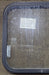 Used Black Radius Non Opening Window : 23 1/2" W x 21 3/4" H x 1 5/8" D - Young Farts RV Parts
