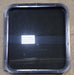 Used Black Radius Non Opening Window : 23 1/2" W x 25 1/2" H x 1 7/8" D - Young Farts RV Parts