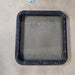 Used Black Radius Non-Opening Window : 23 X 21 X 2" D - Young Farts RV Parts