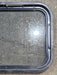 Used Black Radius Non Opening Window : 24 1/4" W x 16 3/4" H x 1 7/8" - Young Farts RV Parts