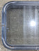 Used Black Radius Non Opening Window : 24 1/4" W x 16 3/4" H x 1 7/8" - Young Farts RV Parts